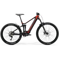 Электровелосипед Merida eOne-Forty 4000 черно-красный